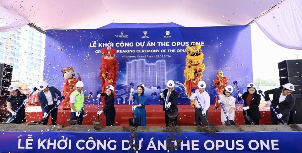 du an the opus one duoc vinhomes khoi cong tu thang 2 2024