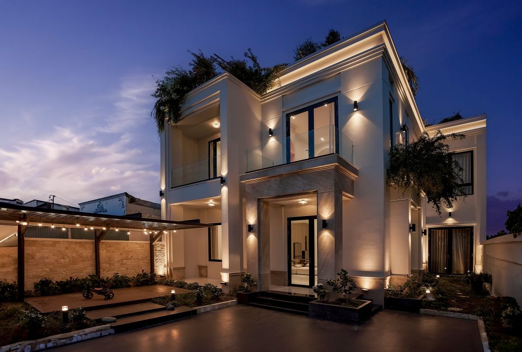 biet thu phu hop cho gia dinh tre voi hai phong cach noi that doc dao2