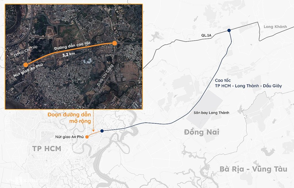 duong dan cao toc tp hcm long thanh duoc mo rong gap doi2