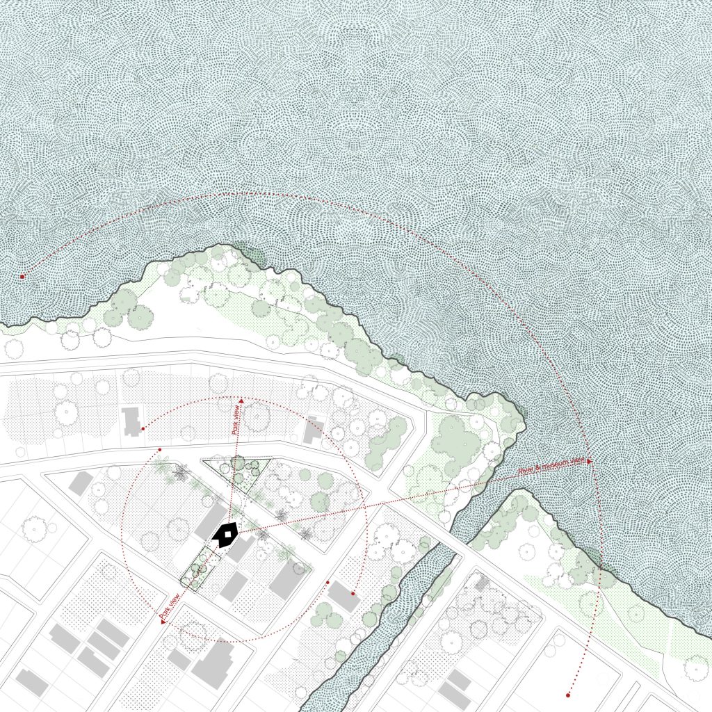 giai phap xoay nha 45 do de hoa giai phong thuy3