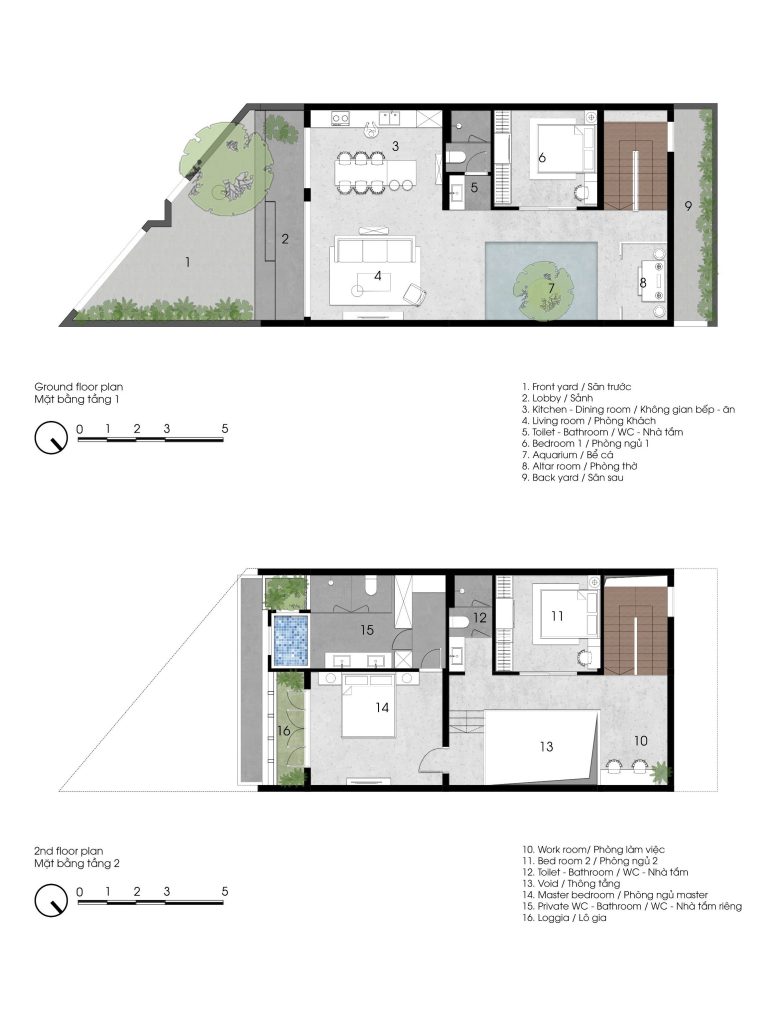 kien truc an tuong cua mat tien ngoi nha cat vat13